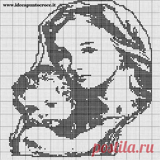 Моновышивка. Религиозное.