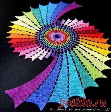 Вязаные ковры необыкновенной красоты | OK.RU