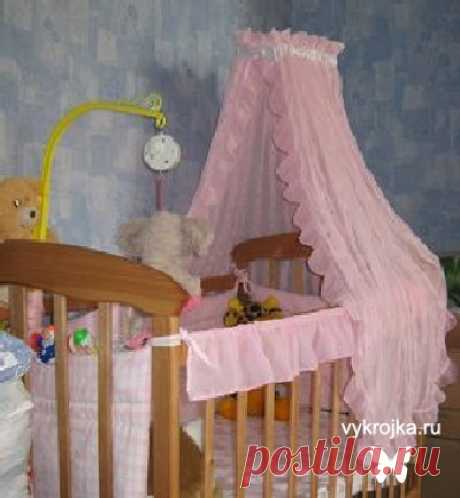 Выкройка балдахина на кроватку. » Бесплатные выкройки одежды, игрушек на выкройка.ру Страница 0