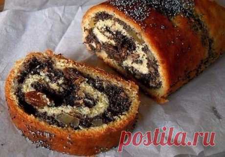 Старопольский рецепт самого вкусного макового рулета