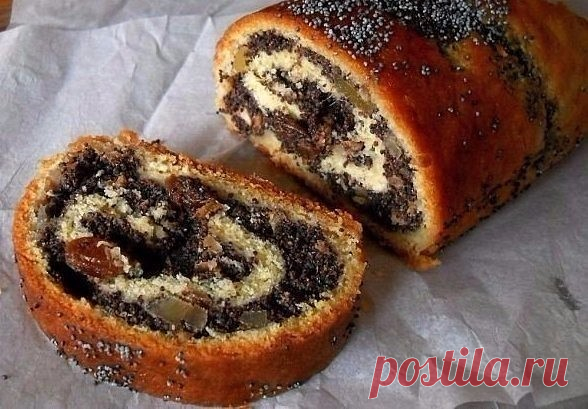 Старопольский рецепт самого вкусного макового рулета