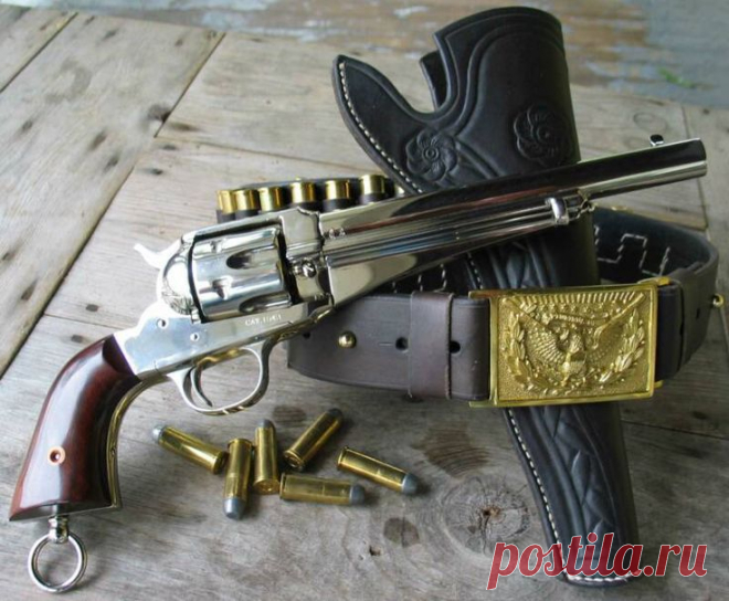 Frank James' Remington 1875, nickel plated, ... | Weapons & 2nd Amend…