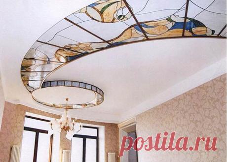 Витражи в интерьере!