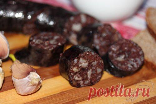 Украинская кровяная колбаса или "кровянка" - пошаговый рецепт с фото