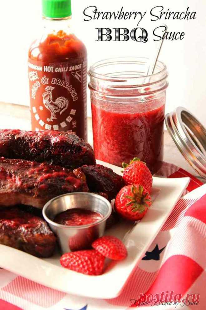Fresh & Zippy Ягода Sriracha барбекю сос Рецепта & Video