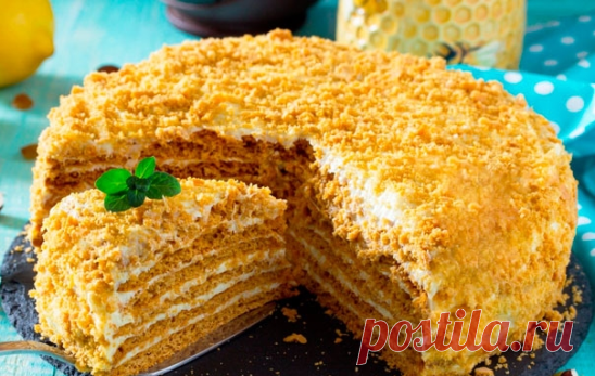 Медовый торт 