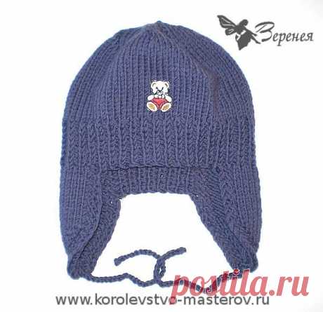 Вяжем шапочки для деток. мастер классы., бомбейские шапочки для малышей зимняя шапка спицами для девочки