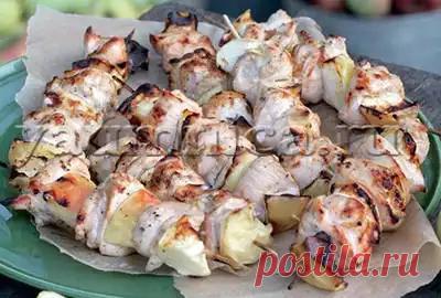Рецепт куриного шашлыка