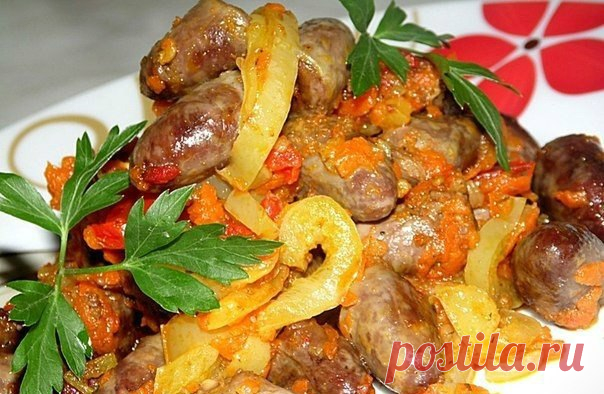 КУРИНЫЕ СЕРДЕЧКИ С ОВОЩАМИ В СОУСЕ  / Здоровый аппетит
