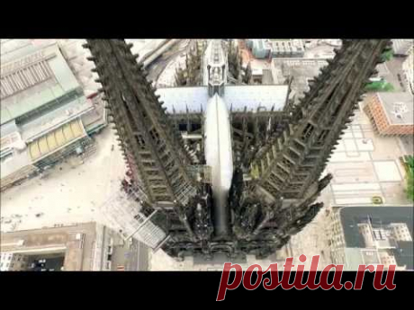 DJI Überflug Kölner Dom