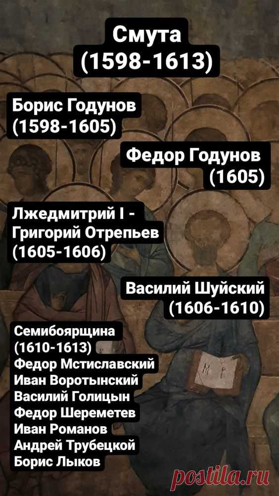 Смута в России