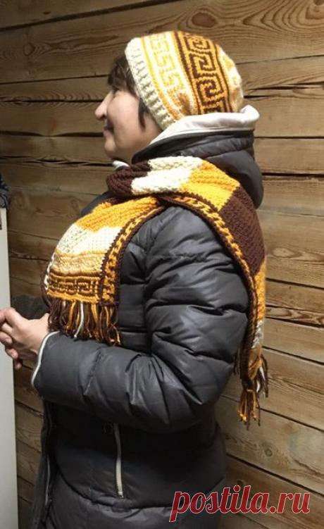 Вот и шарфик подоспел