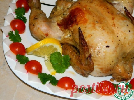 Курица в горчично-соевом соусе Кулинарный рецепт