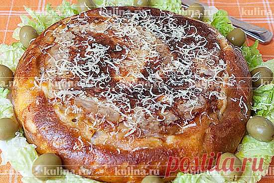 Пирог с мясом из лаваша "Ленивец" – рецепт приготовления с фото от Kulina.Ru