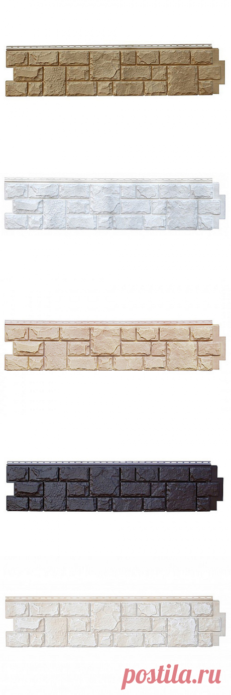 Фасадные панели от производителя Grand Line (Я-фасад), Екатерининский камень