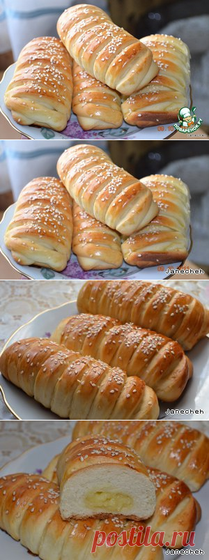 Булочки с заварным кремом - кулинарный рецепт