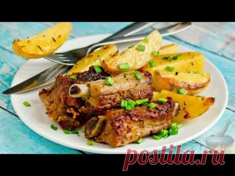 Кулинарный фокус в рукаве. СВИНЫЕ РЁБРЫШКИ С КАРТОШКОЙ