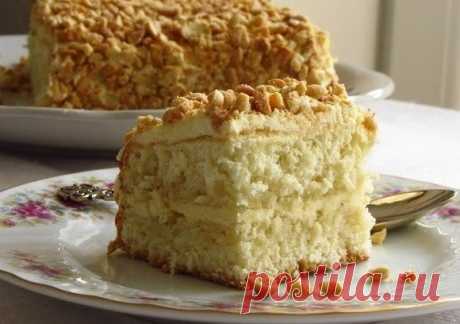 Торт «Подарочный» по ГОСТу — приятные воспоминания из детства - Вкусные рецепты