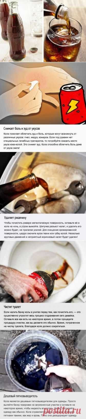 Неожиданные применения для Coca-Cola