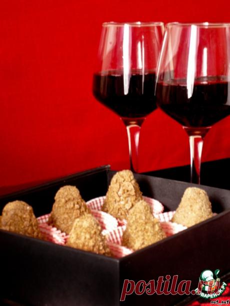 Закуска "Черное и красное" Кулинарный рецепт