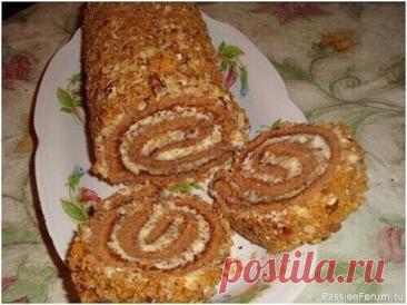Готовим быстрые рулетики к чаю