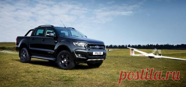 Ford представит во Франкфурте новую спецверсию пикапа Ranger Black Edition