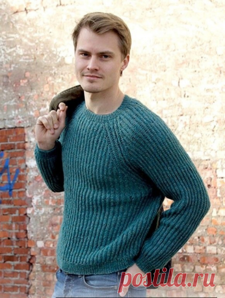 Мужской джемпер РАЗМЕРЫ: S - M - L - XL - XXL XXXL ВАМ ПОТРЕБУЕТСЯ: Пряжа.. - Своими руками