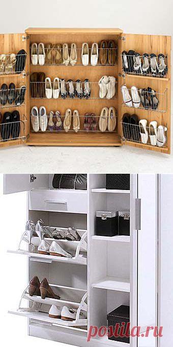 Шкаф для обуви: для тех, кто любит порядок в прихожей - Учимся Делать Все Сами