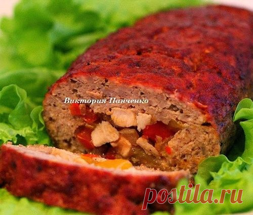 ГЛАЗИРОВАННЫЙ МЯСНОЙ РУЛЕТ