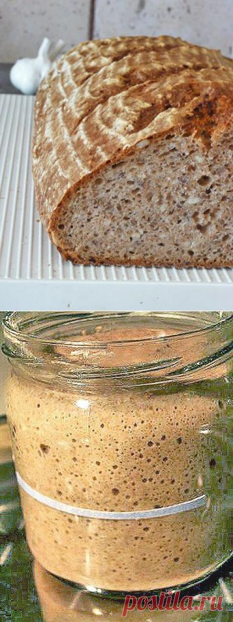 (+1) тема - ХЛЕБНАЯ ЗАКВАСКА без готовых дрожжей | ВКУСНО ПОЕДИМ!