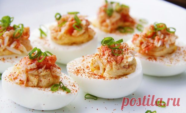 20 вкусных начинок для фаршированных яиц — Умный совет