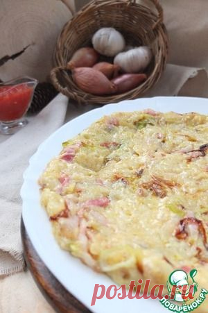 Рёшти с луком и беконом - кулинарный рецепт