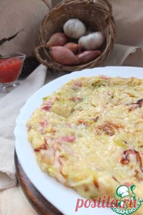 Рёшти с луком и беконом - кулинарный рецепт