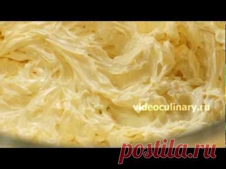 Масляный крем на сгущенном молоке - Видеокулинария.рф - видео-рецепты Бабушки Эммы