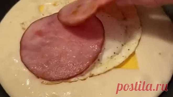 СЫТНЫЙ ЗАВТРАК #завтрак #блиныоладьи тесто готовится как на оладьи