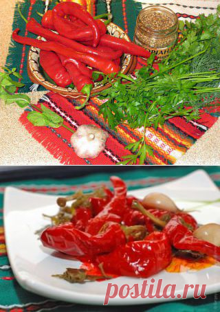 Маринованный острый перец - консервируем без ошибок
