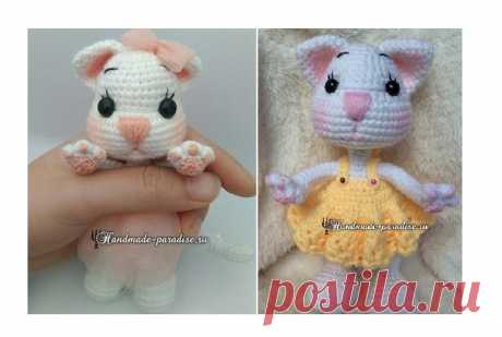 КОТЕНОК крючком - вязание амигуруми - Handmade-Paradise