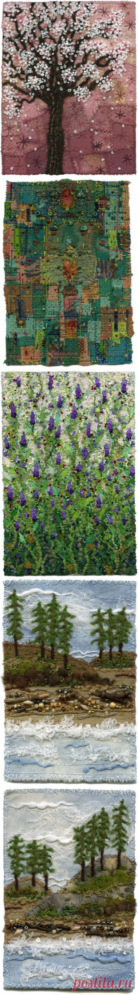 Вышитые картины Kirsten Chursinoff / Вышивка / ВТОРАЯ УЛИЦА