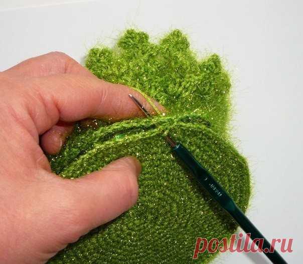 СУВЕНИРНАЯ ЁЛОЧКА (Вязание крючком) | Журнал Вдохновение Рукодельницы