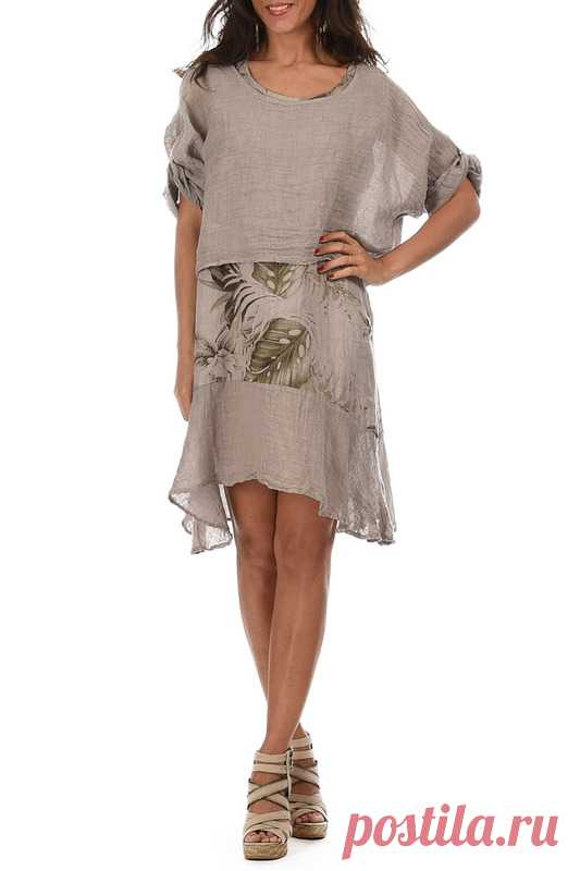 Купить Платье Lila Rose 2982_TAUPE TAUPE со скидкой в интернет-магазине kupivip.ru - распродажа