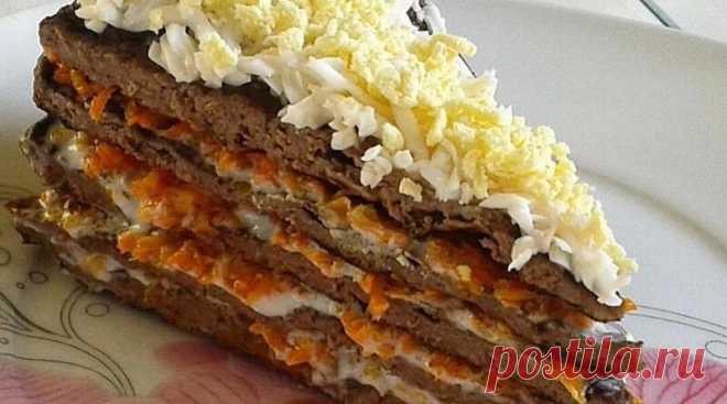 Пeчёночный тортик - Dynastyofchefs.ru