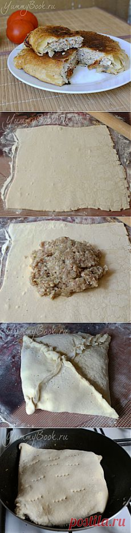 Мясной пирог - пошаговый рецепт с фото