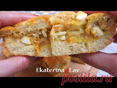 Заливной пирог с капустой на кефире! САМОЕ УДАЧНОЕ ТЕСТО для заливных пирогов в духовке!