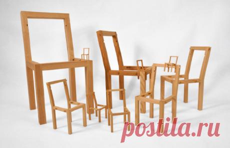 Необычные стулья из дерева | | Для тех, кто любит работать с деревом