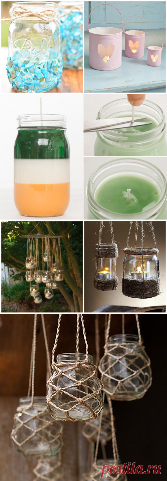 30 подсвечников из банки своими руками: Мастер классы и фото