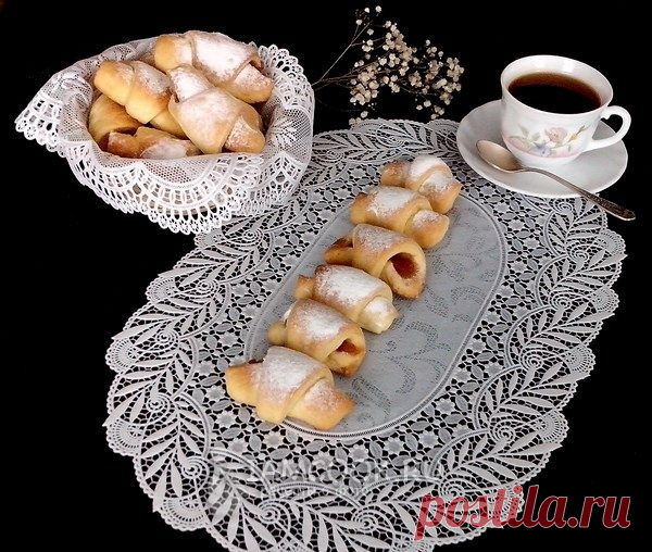 Рогалики на маргарине, рецепт с фото. Как приготовить вкусные рогалики с повидлом на маргарине и дрожжах?