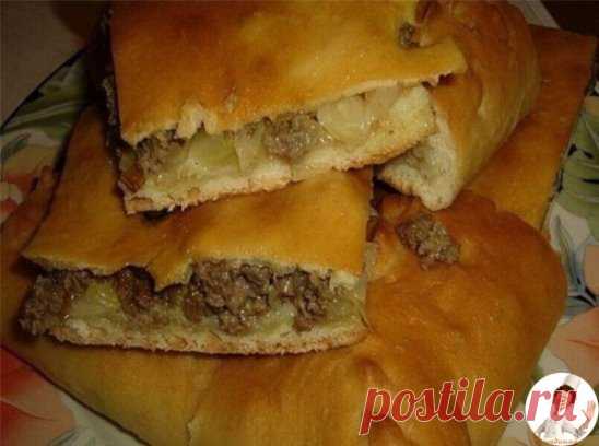 Пирог с мясом «Легче не бывает»
Ингредиенты
2 яйца
0.5 ч. ложка соли
1 стакан муки
1 стакан кефира
0.5 ч. ложка соды
Начинка:
300 гр фарша
2-3 луковицы, порезать кубиками
соль, перец — по вкусу
Кефир перемешиваем с содой и оставляем минут на 5. Затем добавляем остальные ингредиенты и хорошо перемешиваем. Смазываем форму маслом, посыпаем мукой и выливаем половину теста. Выкладываем подготовленную начинку (фарш сырой) и выливаем на неё вторую половину теста. Ставим в нагретую духовку и печем 40 ми