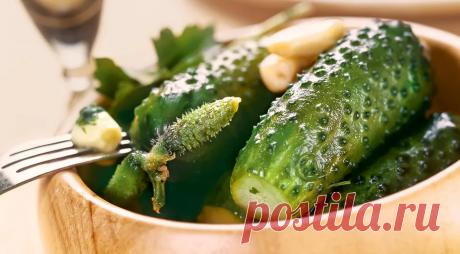 Огурчики малосольные, пошаговый рецепт с фото от автора Елена Некрасова