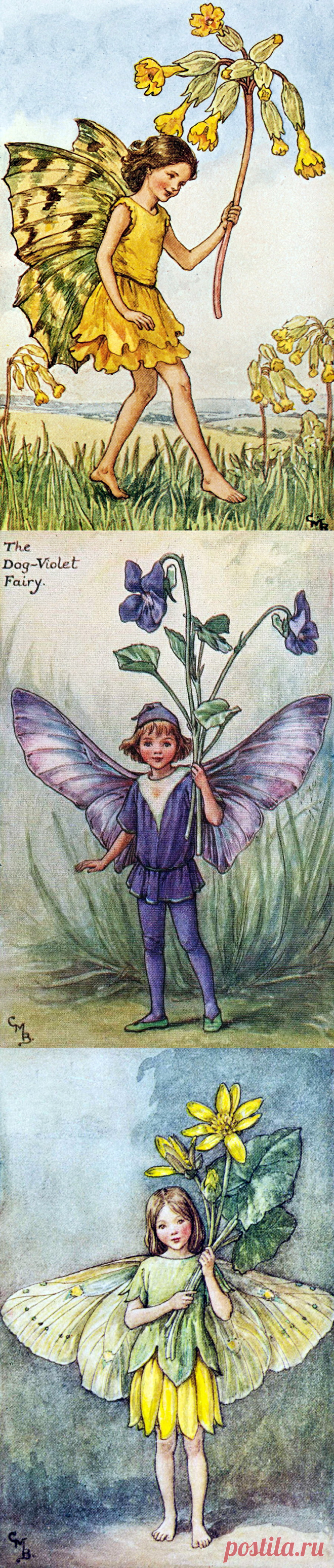 Добро пожаловать в мир Цветочных фей! Художница Cicely Mary Barker. Часть 7.