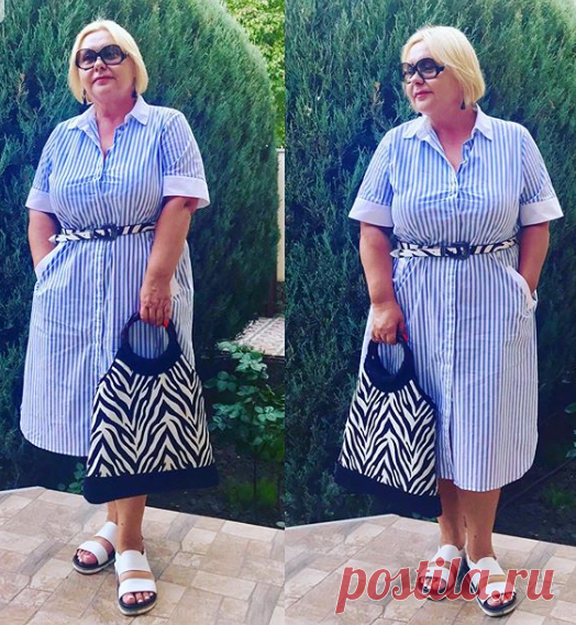 Стильная Пышечка Вера носит яркий 60+. Выглядит она бабушкой или светской дамой? | Бутик Полной Моды | Яндекс Дзен